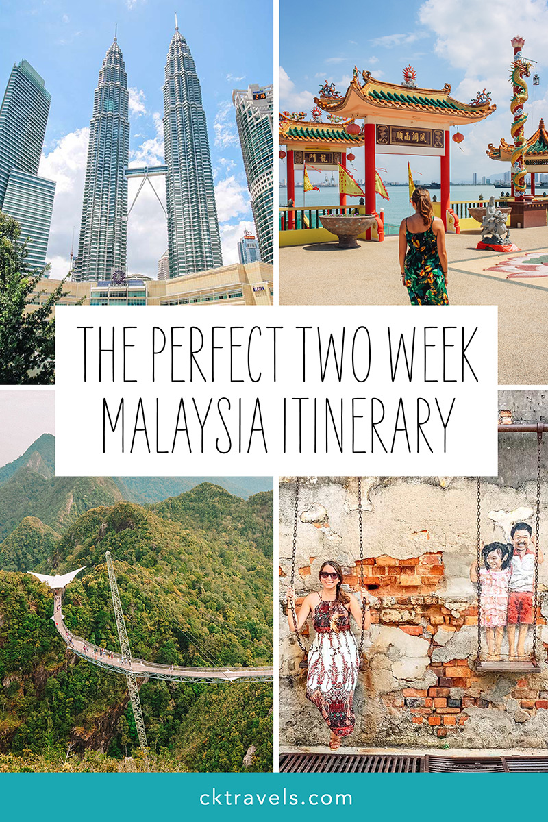travel itinerary for malaysia