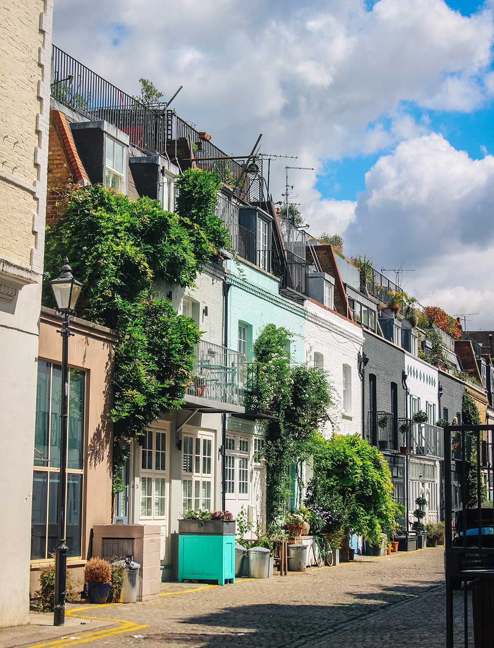 St Lukes Mews - Instagrammable Places in London - Best Photo Spots