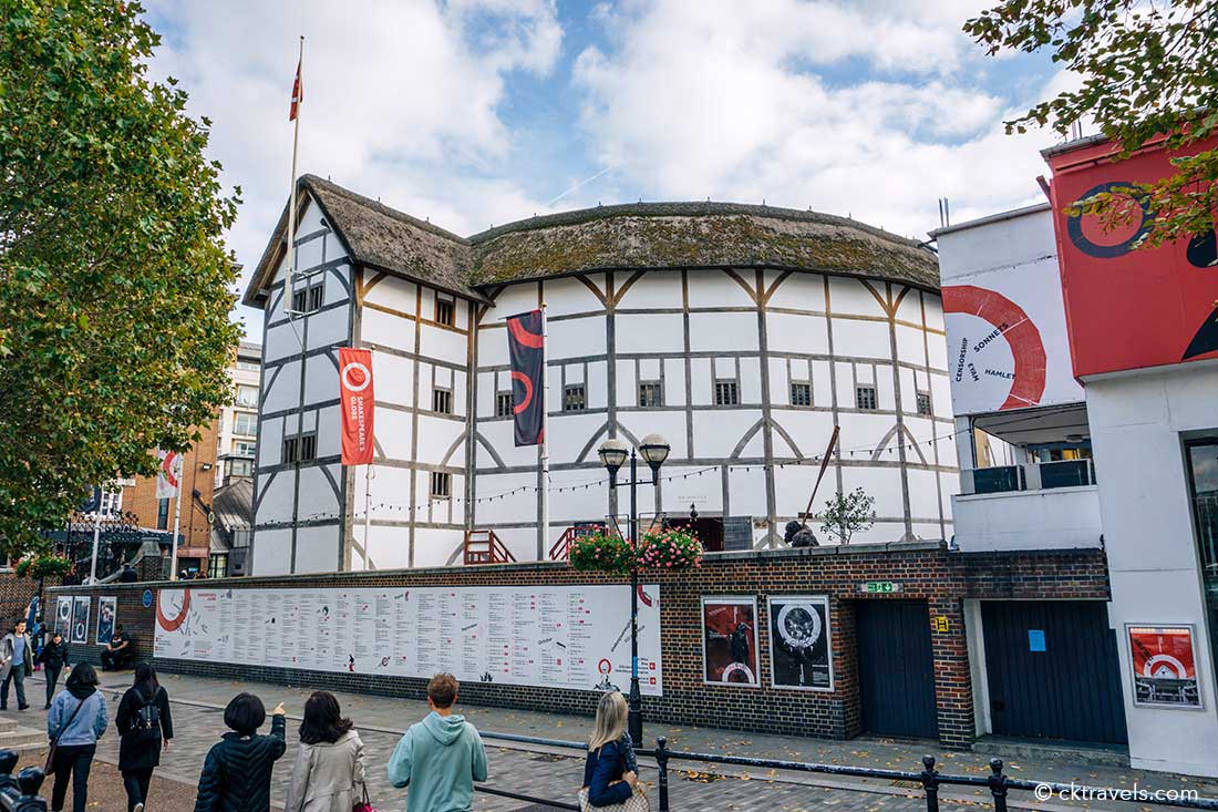 Shakespeare’s Globe London. Copyright CK Travels
