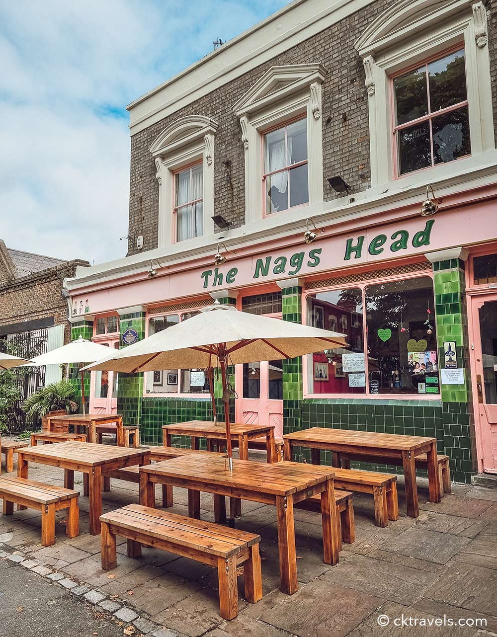 The Nags Head Walthamstow London. Copyright CK Travels