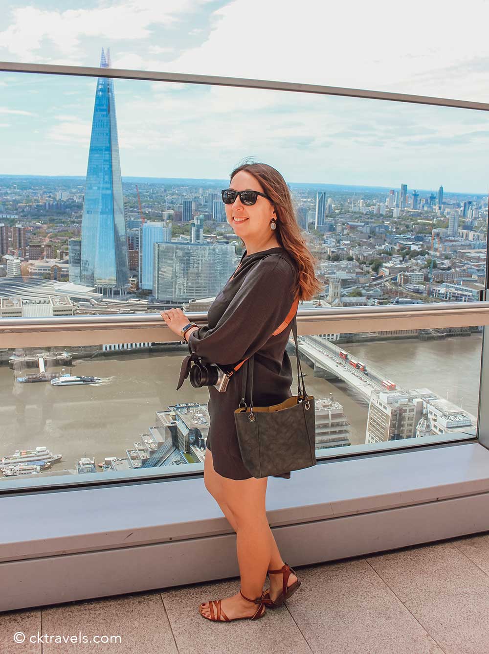 Skygarden view near Liverpool Street Station. Copyright CK Travels