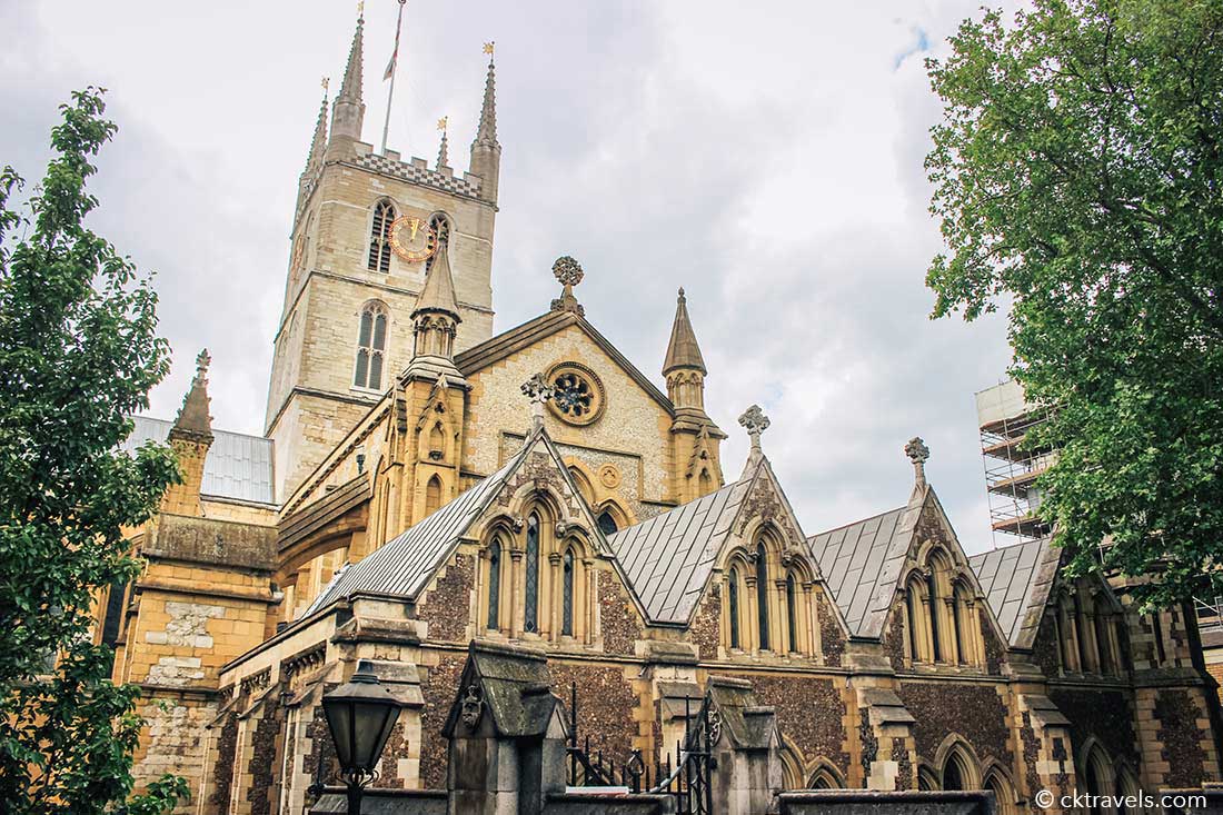 Southwark Cathedral London. Copyright CK Travels
