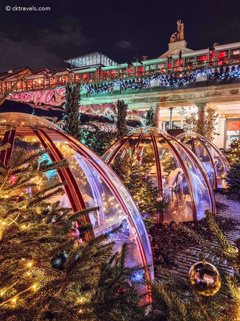 Covent Garden Christmas - Instagrammable Places in London - Best Photo Spots