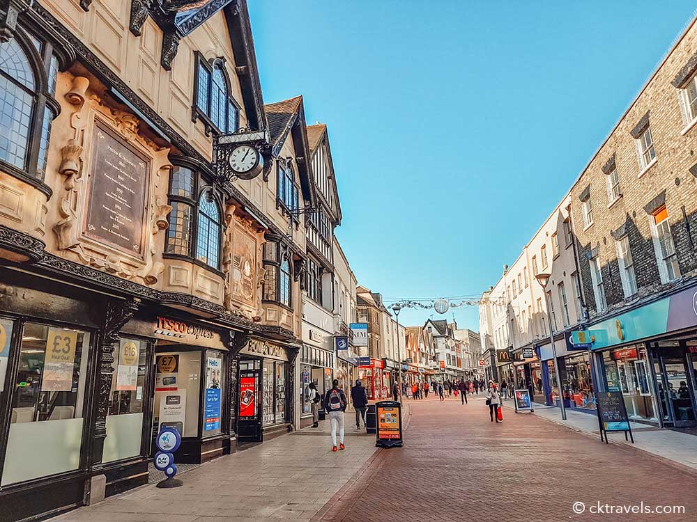 Ipswich Town Centre. Copyright CK Travels