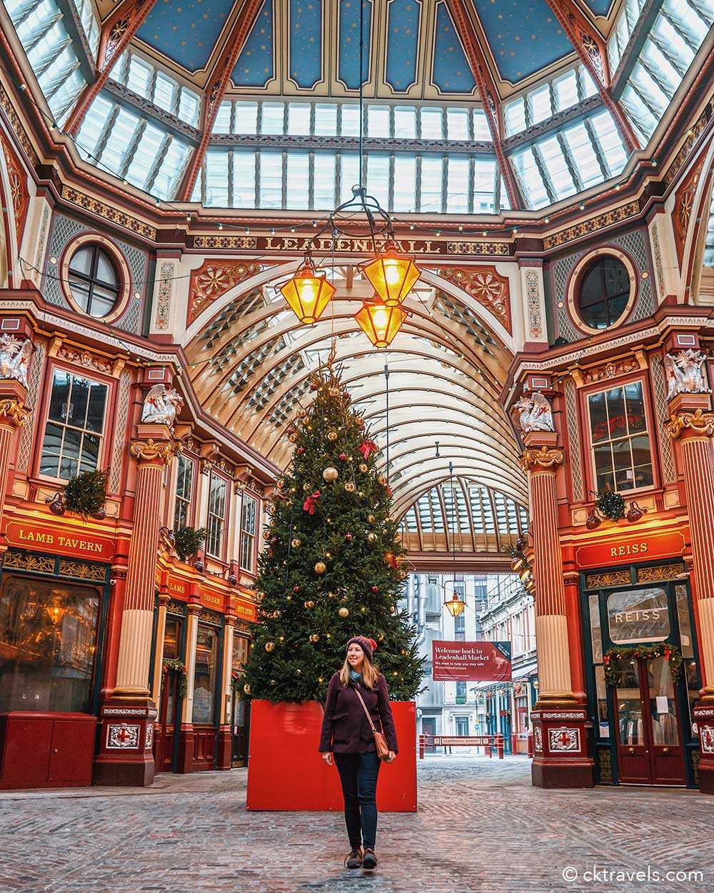 London Leadenhall Market Christmas