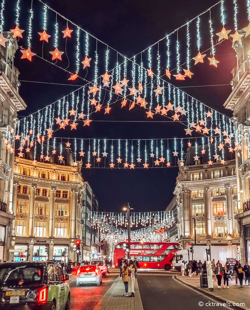 Oxford Street Christmas Lights 2021
