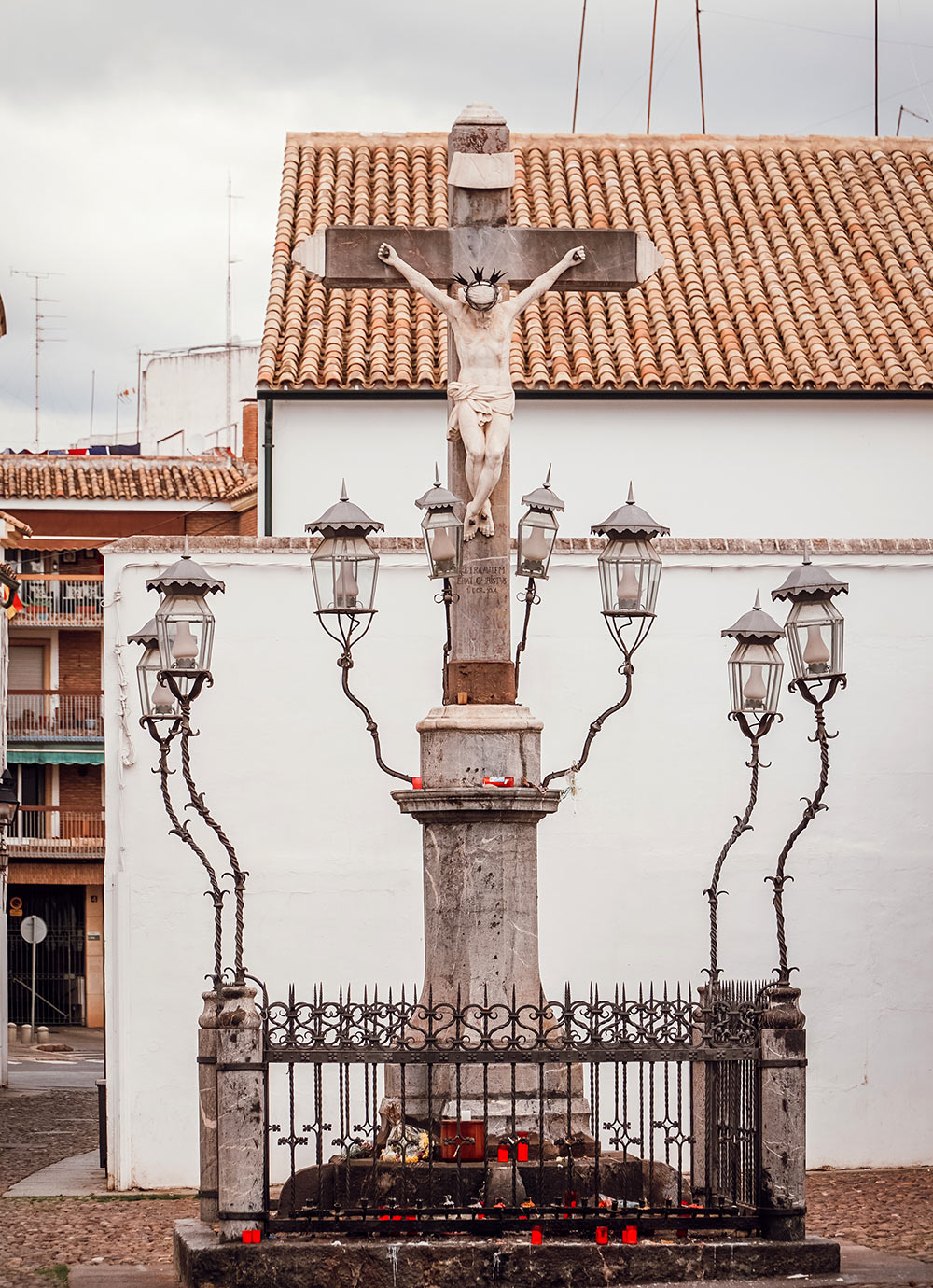 Cristo de los Faroles (Christ of the Lanterns) Cordoba Spain. Copyright CK Travels