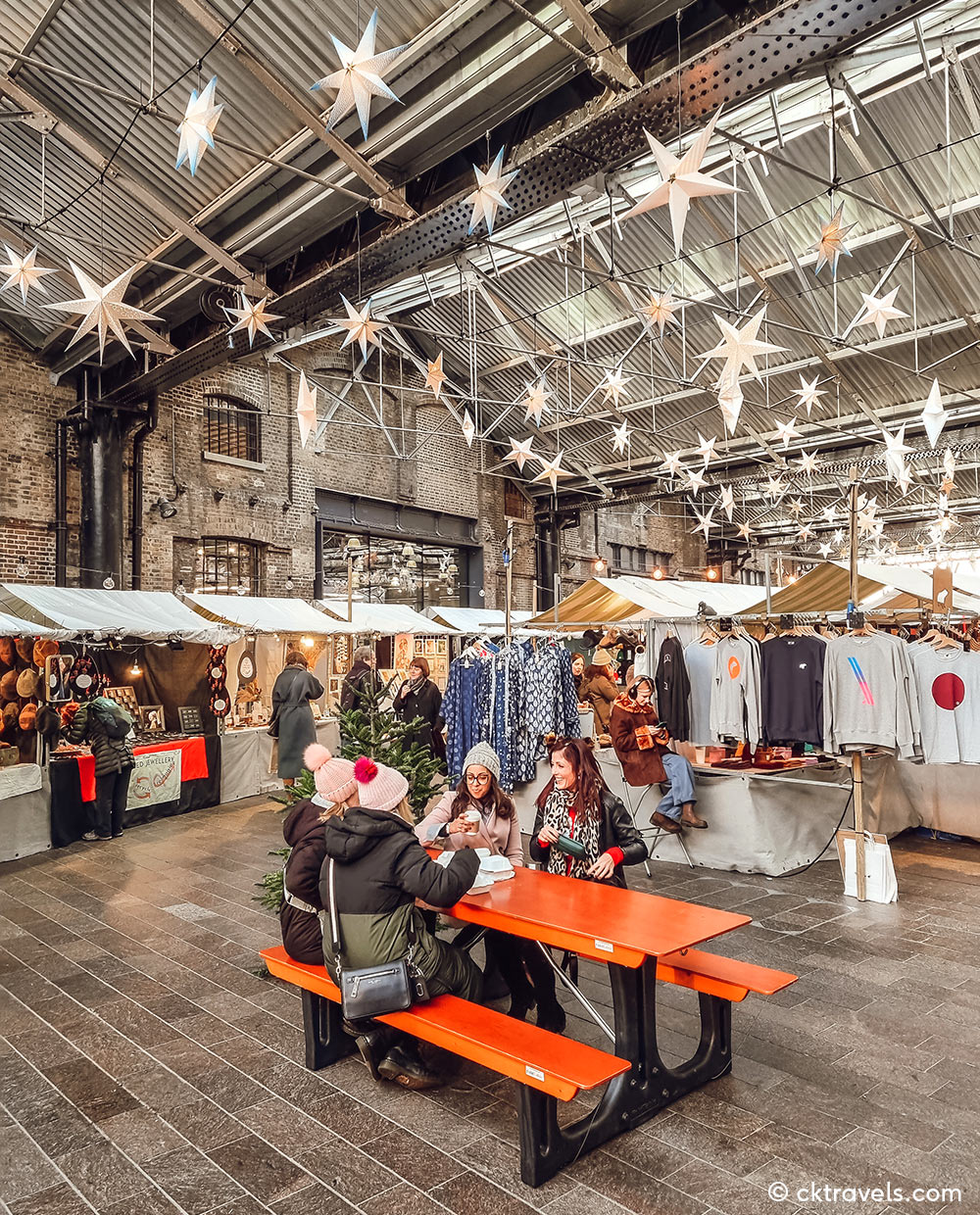 Canopy Christmas Market at Kings Cross. Copyright CK Travels