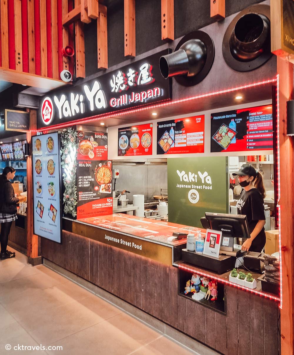 Yaki Ya Japanese at Bang Bang Oriental Food Hall. Copyright CK Travels