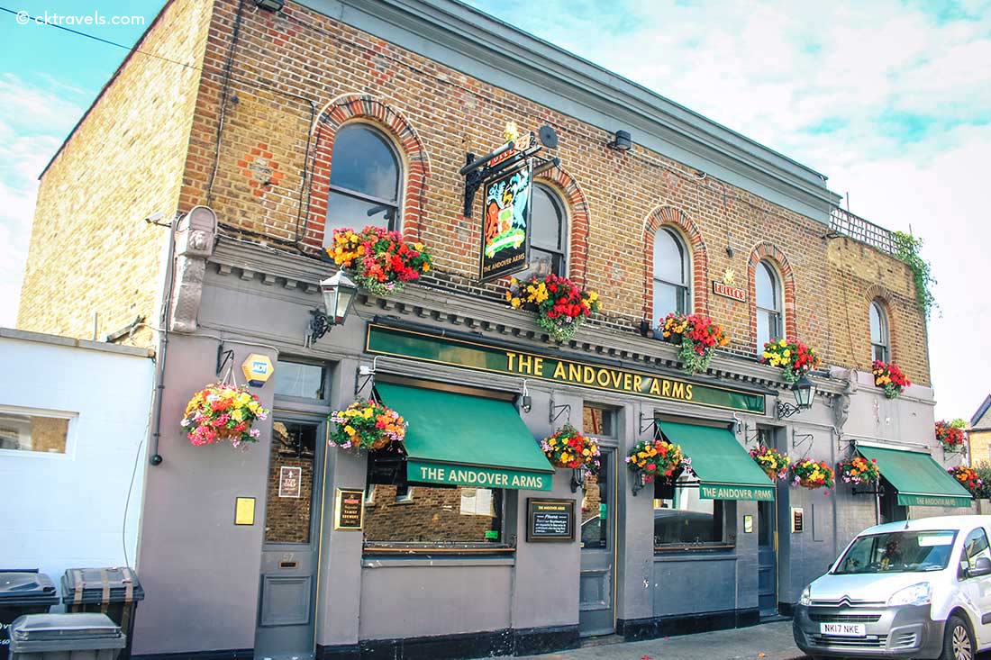 The Andover Arms pub in Hammersmith London