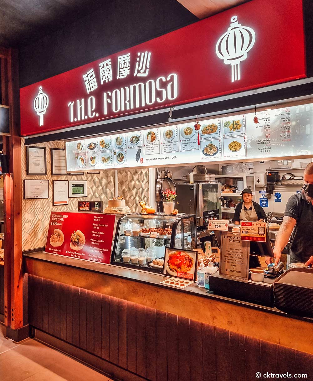 T.H.E Formosa Taiwanese cuisine at Bang Bang Oriental Food Hall. Copyright CK Travels
