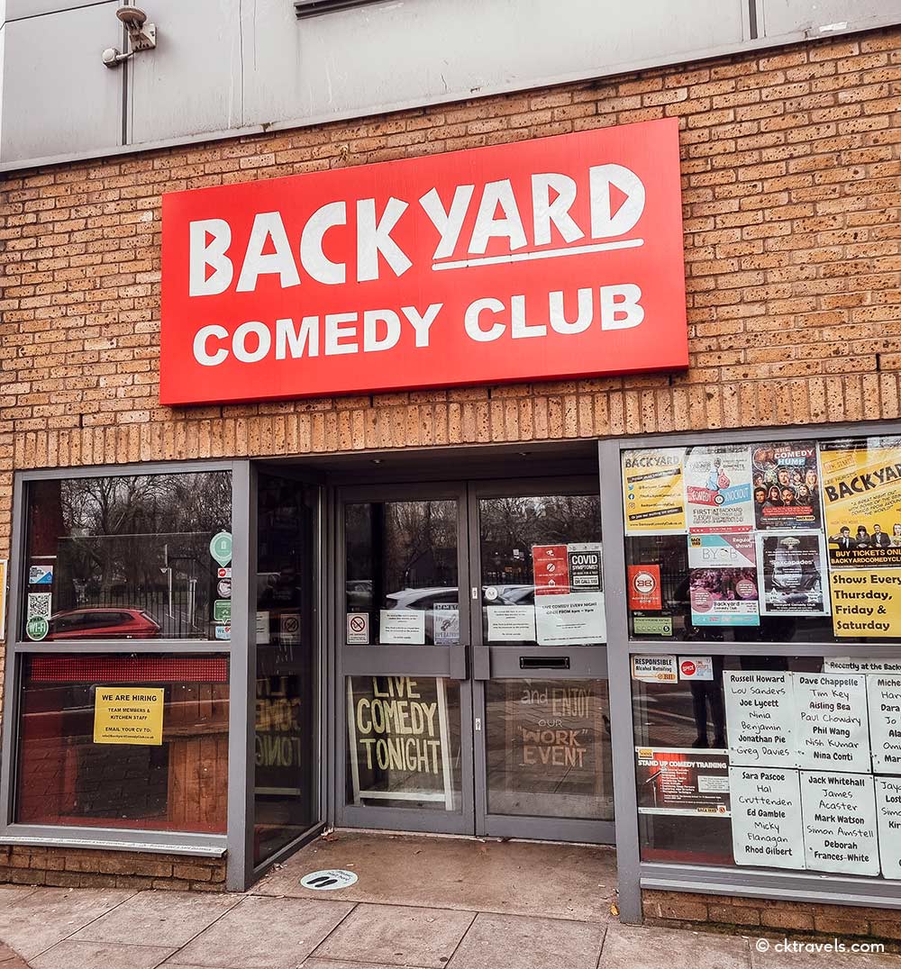 Backyard Comedy Club Bethnal Green