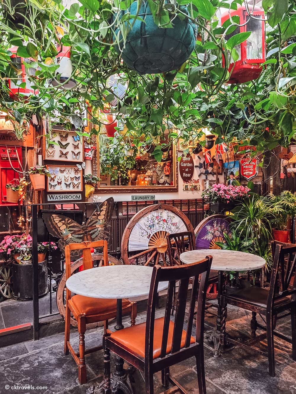 Churchill Arms - Instagrammable Places in London - Best Photo Spots