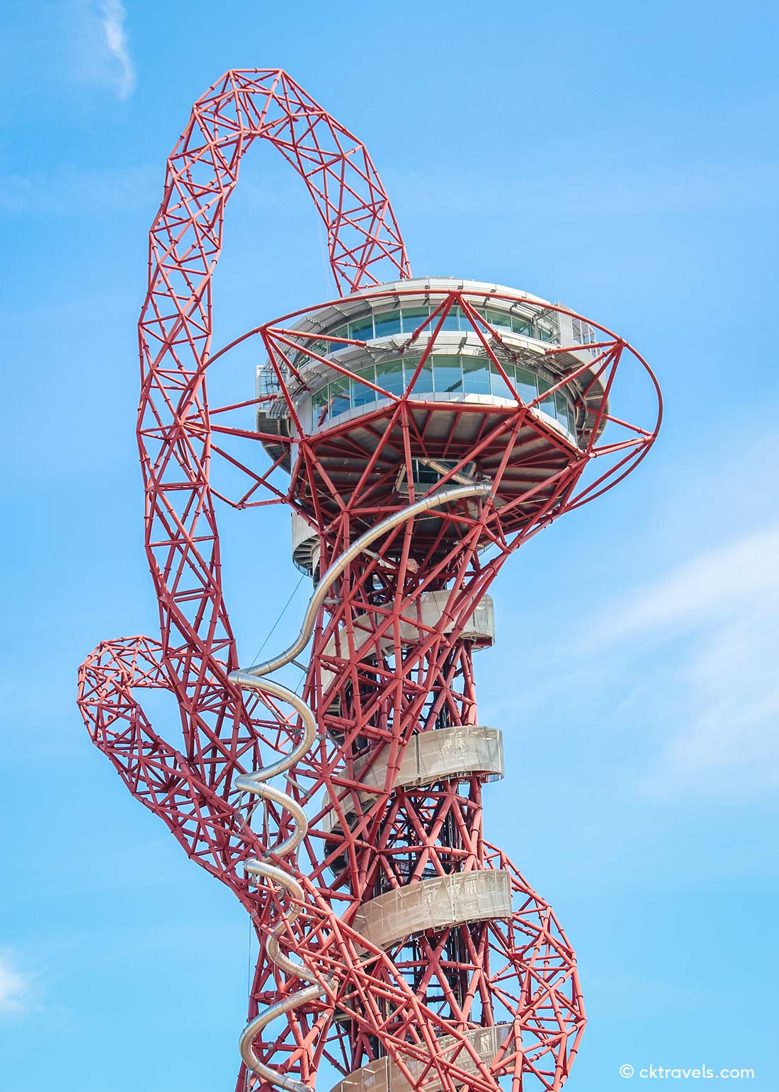Olympic park Stratford. Best places in east London. Copyright CK Travels