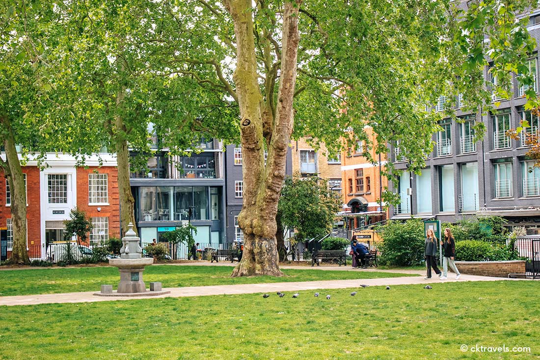 Hoxton Square. Best places in east London. Copyright CK Travels
