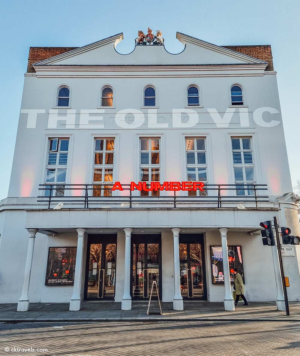 The Old Vic Theatre near Waterloo station