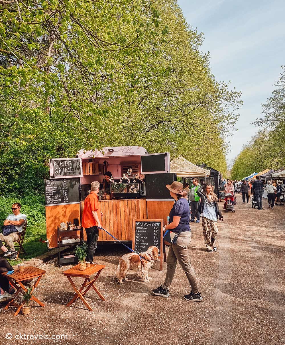 Alexandra Palace Farmers Market, North London