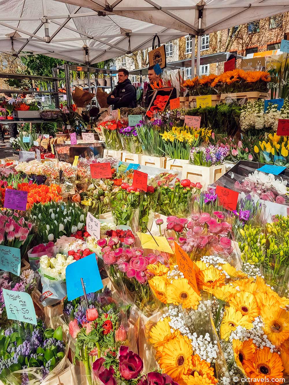 Chiswick Flower Market - Instagrammable Places in London - Best Photo Spots