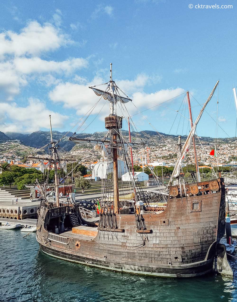 Funchal Madeira Santa Maria de Colombo ship