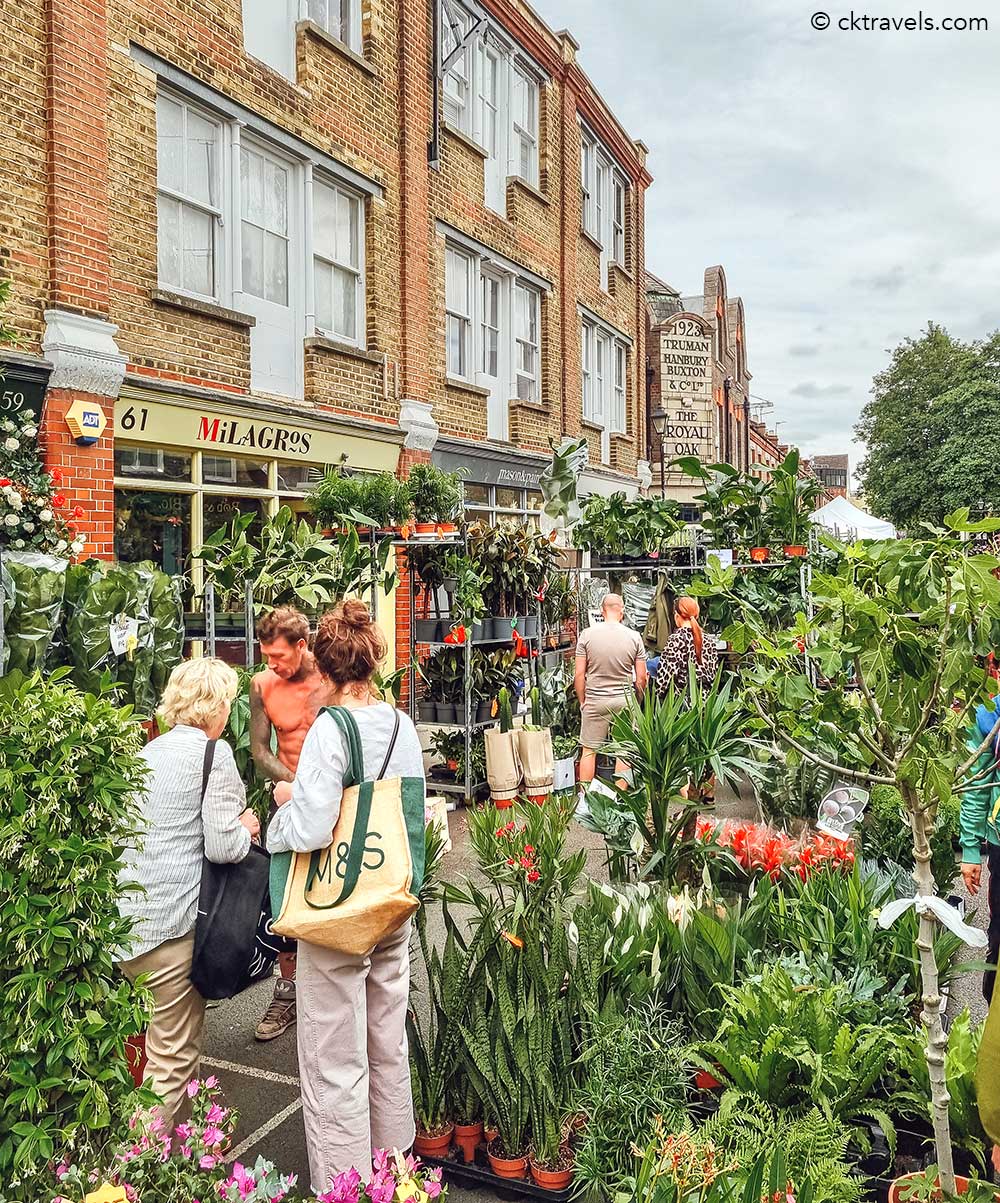 Columbia Road Flower Market London