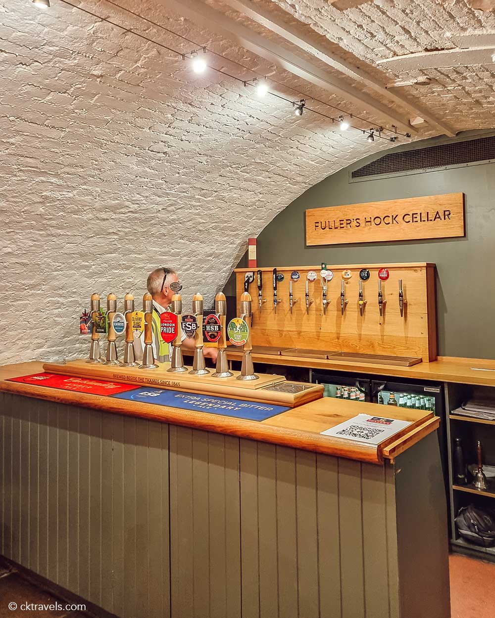 Fuller's Brewery tour in Chiswick London