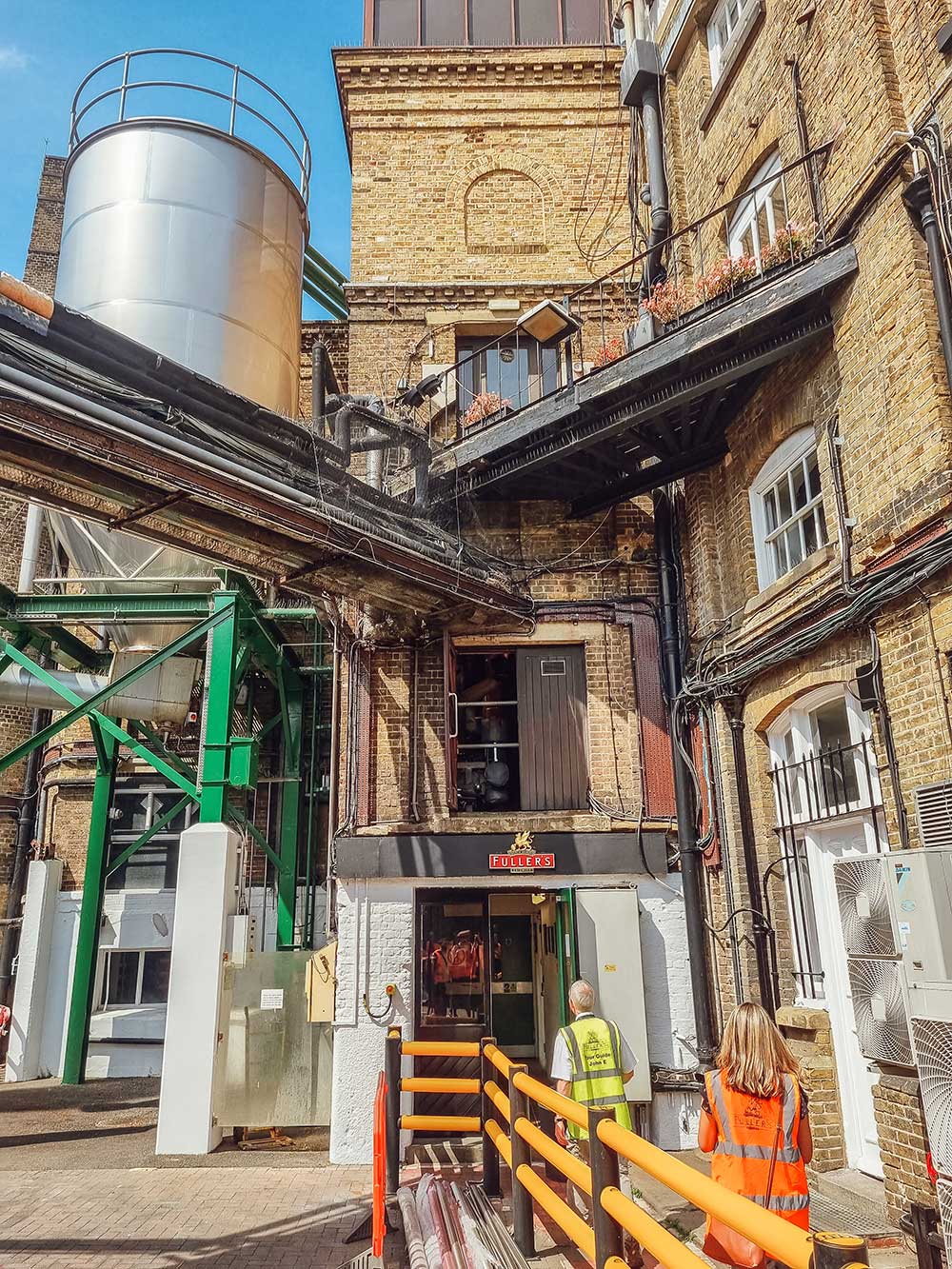 Fuller's Brewery tour in Chiswick London