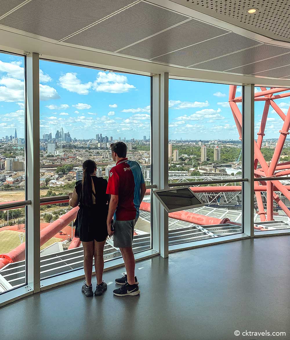 View from ArcelorMittal Orbit / The Slide Stratford London