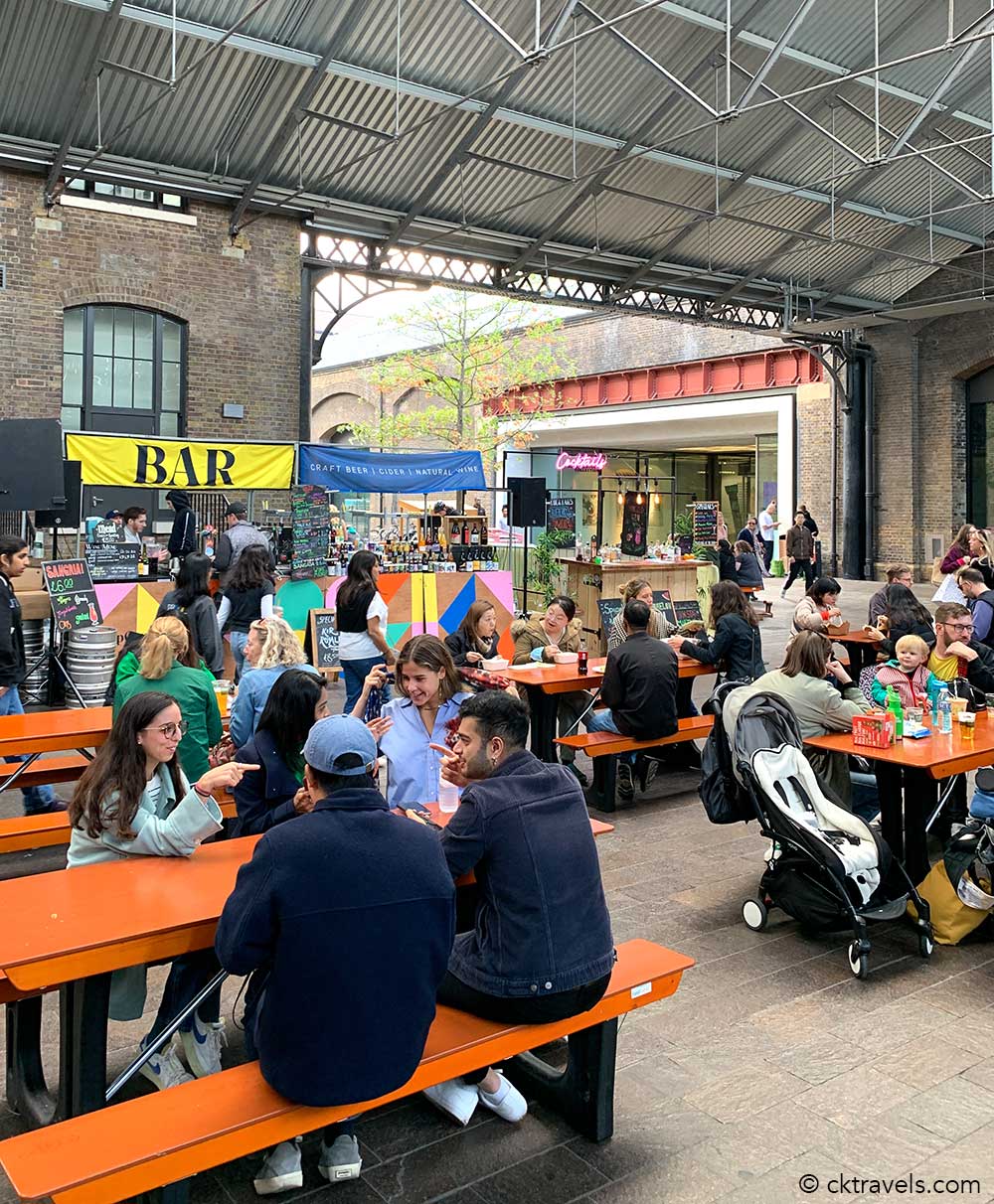 Canopy Market, King’s Cross - street food market in London