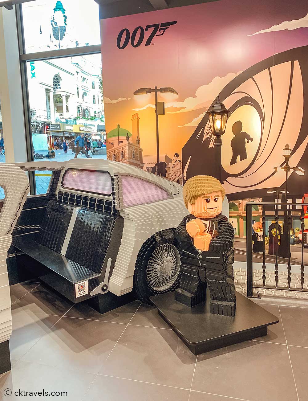 LEGO store Leicester Square London james bond