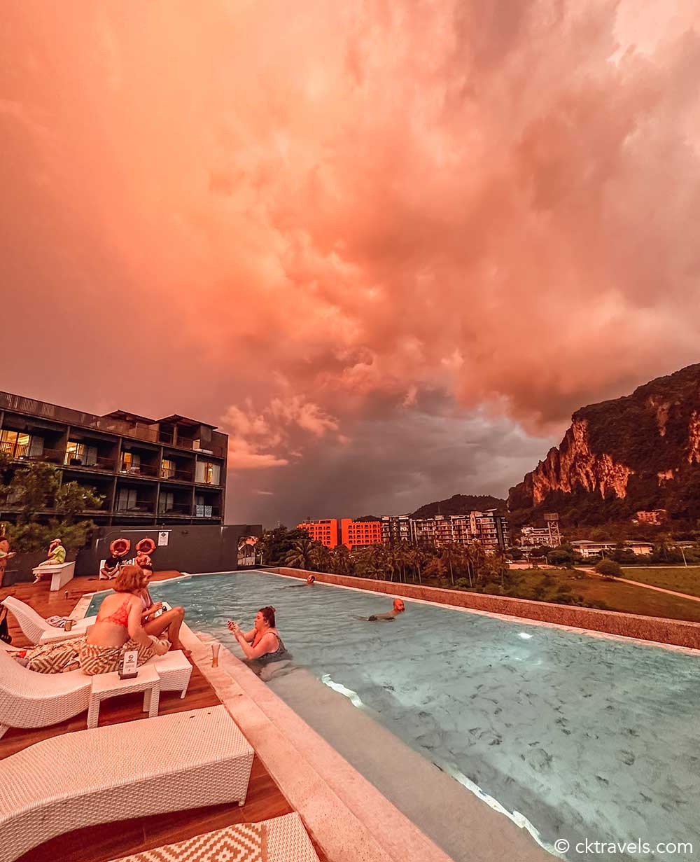 Panan Resort Krabi hotel, Ao Nang - an honest review rooftop swimming pool