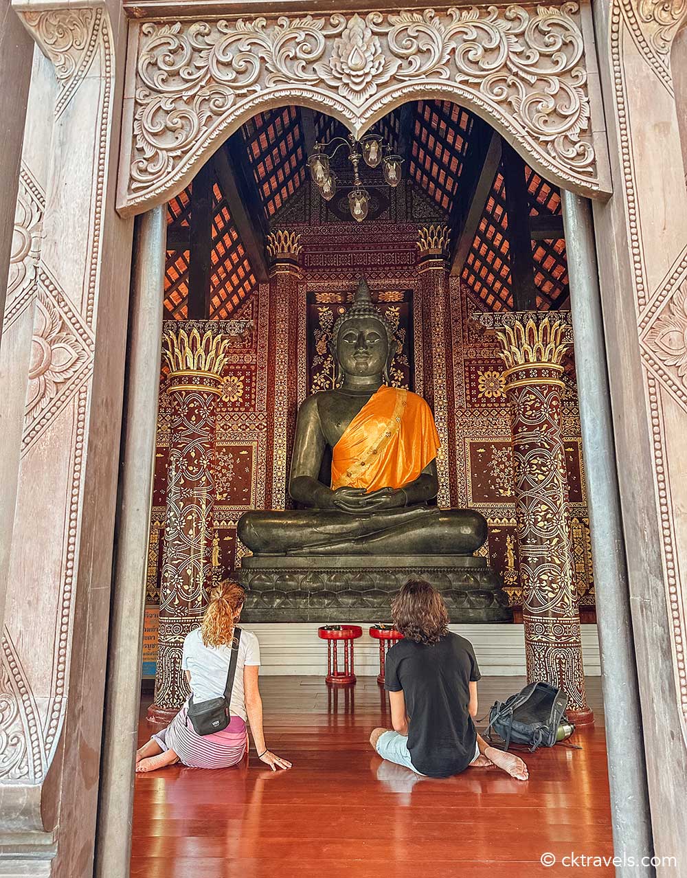 Wat Chedi Luang temple in Chiang Mai