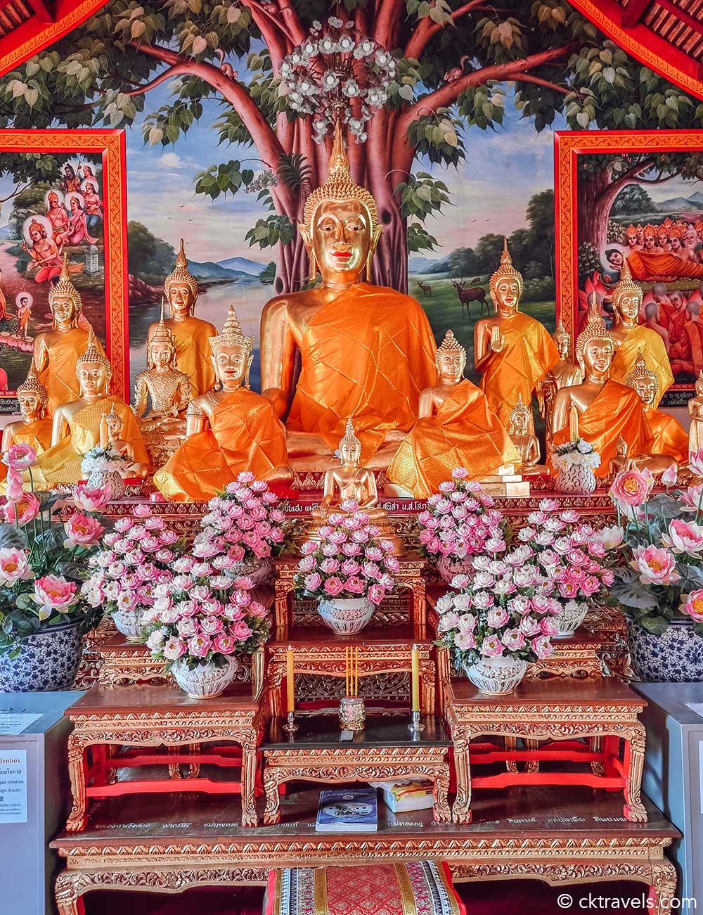 Wat Dok Euang temple in Chiang Mai