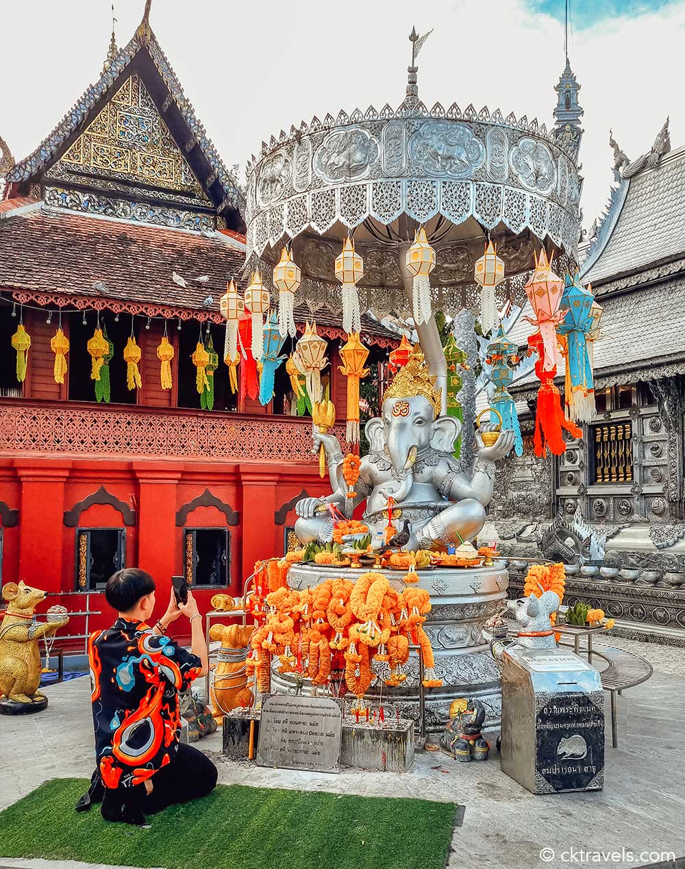 Wat Sri Suphan Silver temple in Chiang Mai