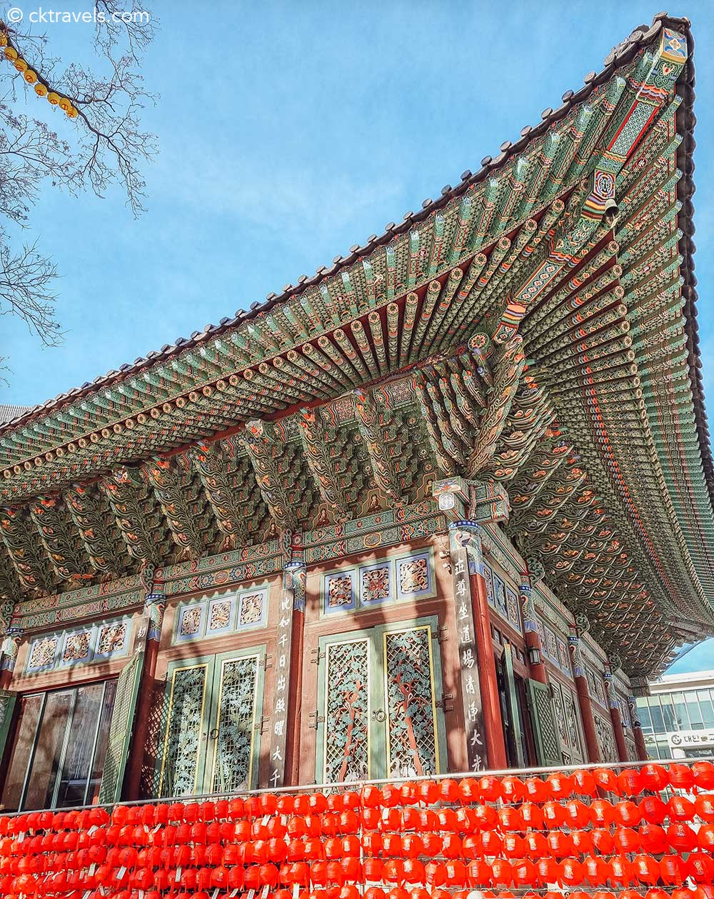 Jogyesa Temple Insadong Seoul