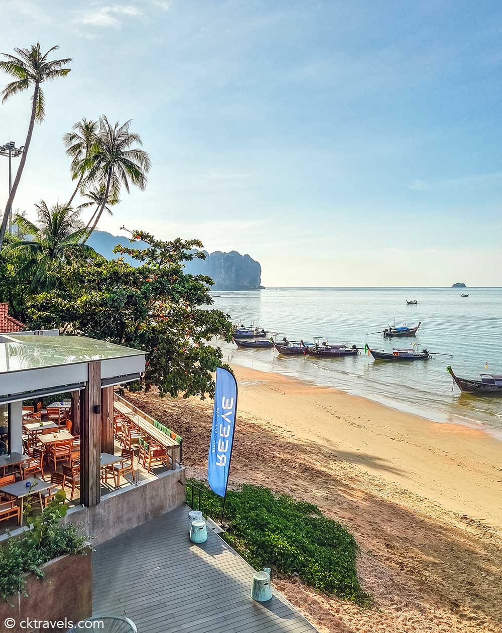 Breakfast at Reeve Beach Club Krabi in Ao Nang Krabi Thailand