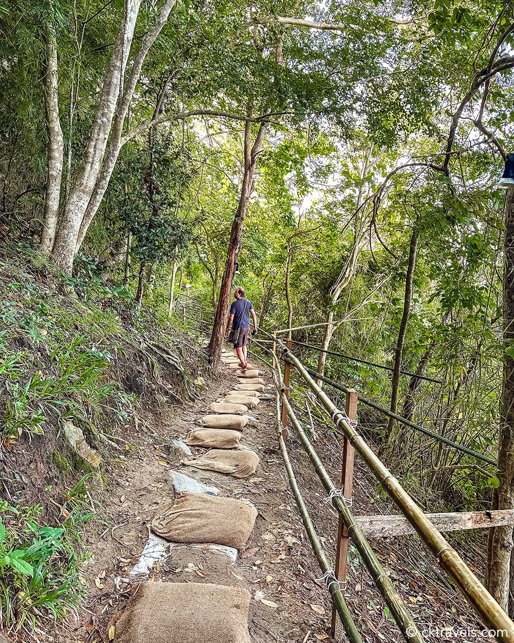 Monkey Trail Cliff Walk to Pai Plong Beach in Ao Nang Krabi Thailand