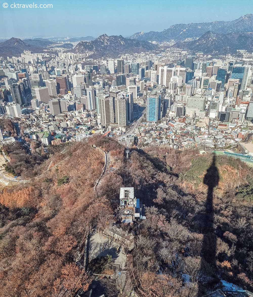 N Seoul Tower using Discover Seoul Pass