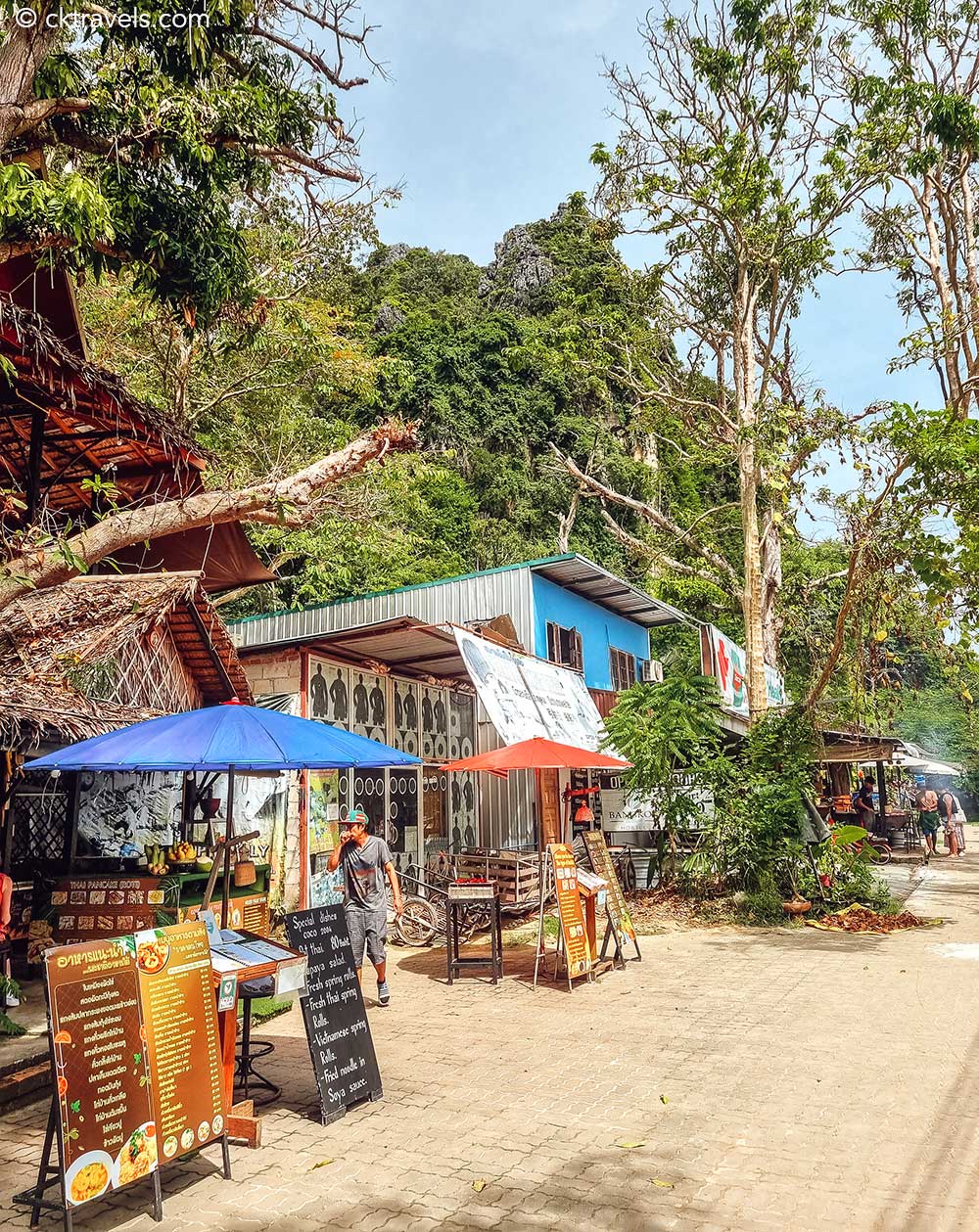 Railay Walking Street, Railay Beach Krabi Thailand