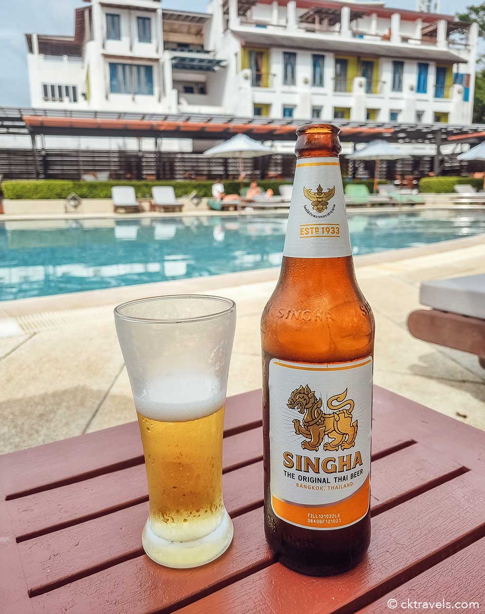 Pakasai Resort Krabi hotel in Ao Nang - An Honest Review. Happy hour beers