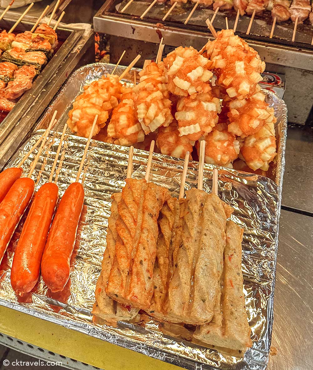 Korean Corn Dog street food