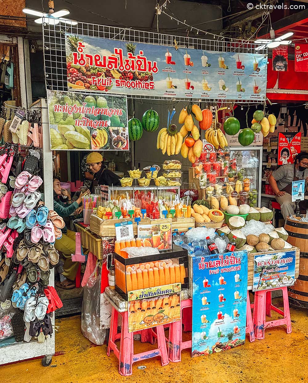 Chatuchak market fruit stall