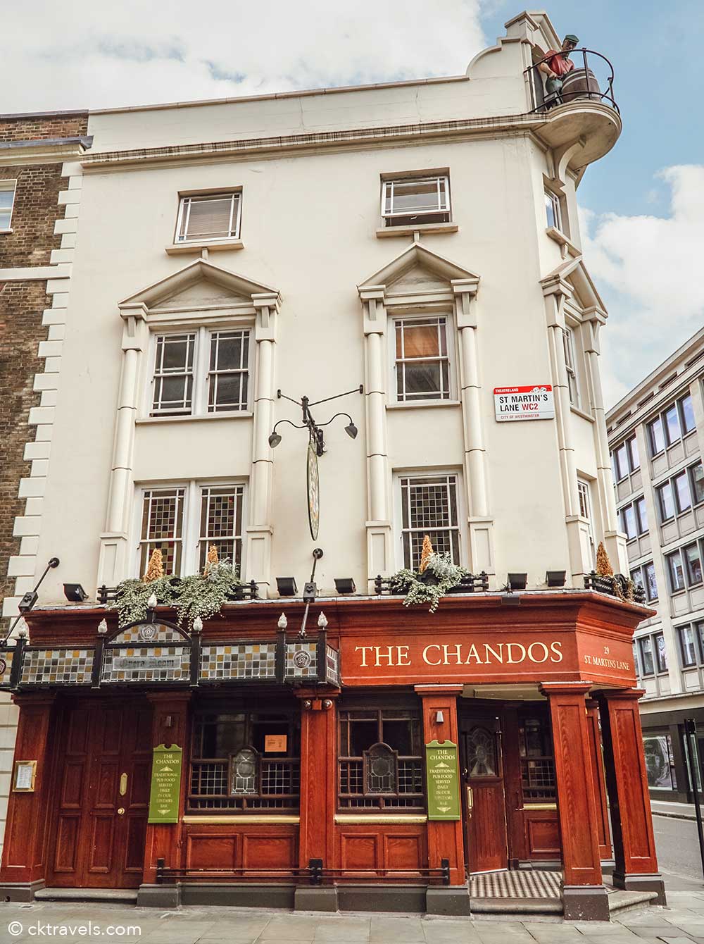Chandos pub Covent Garden
