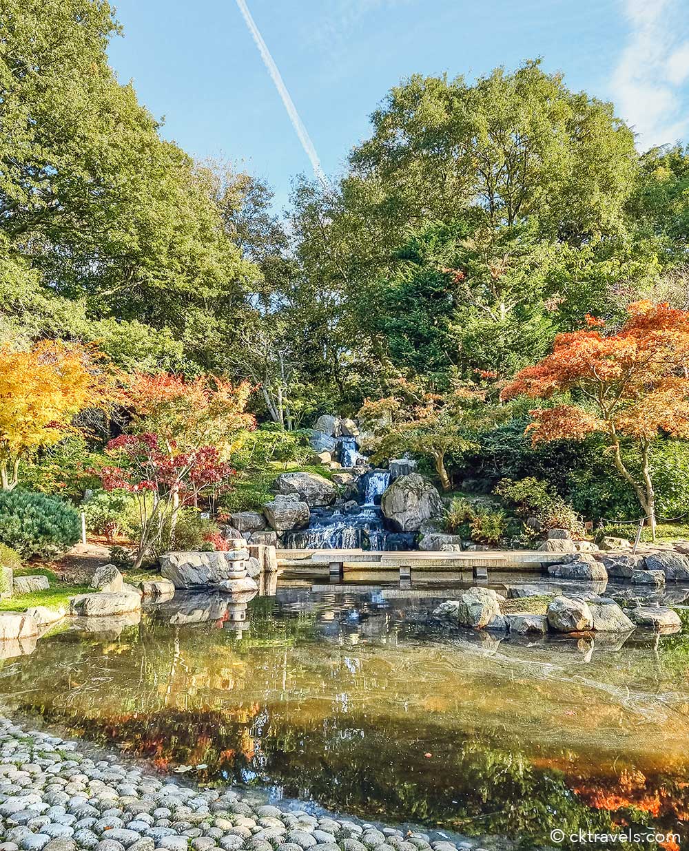 Holland Park and Kyoto Gardens first London date