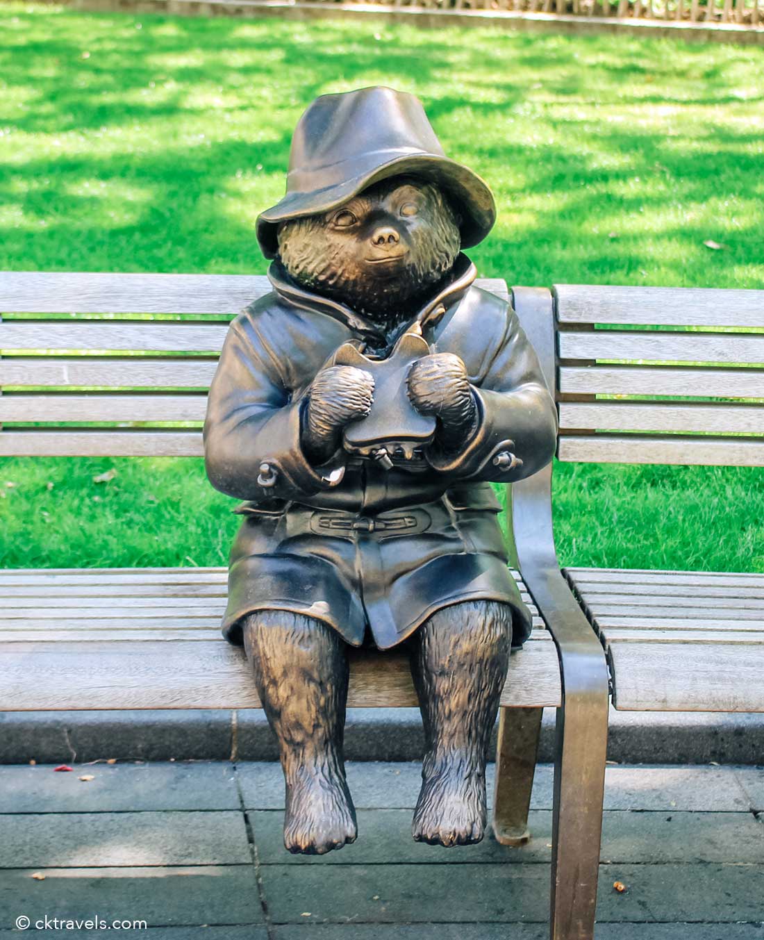 Paddington Bear - Scenes in the Square - Leicester Square Film Statues