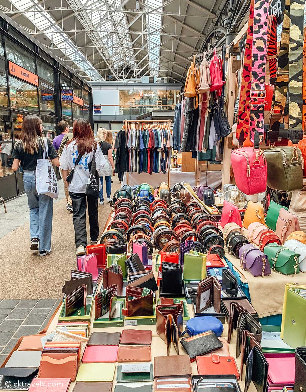 Old Spitalfields Market near Liverpool Street Station. Copyright CK Travels