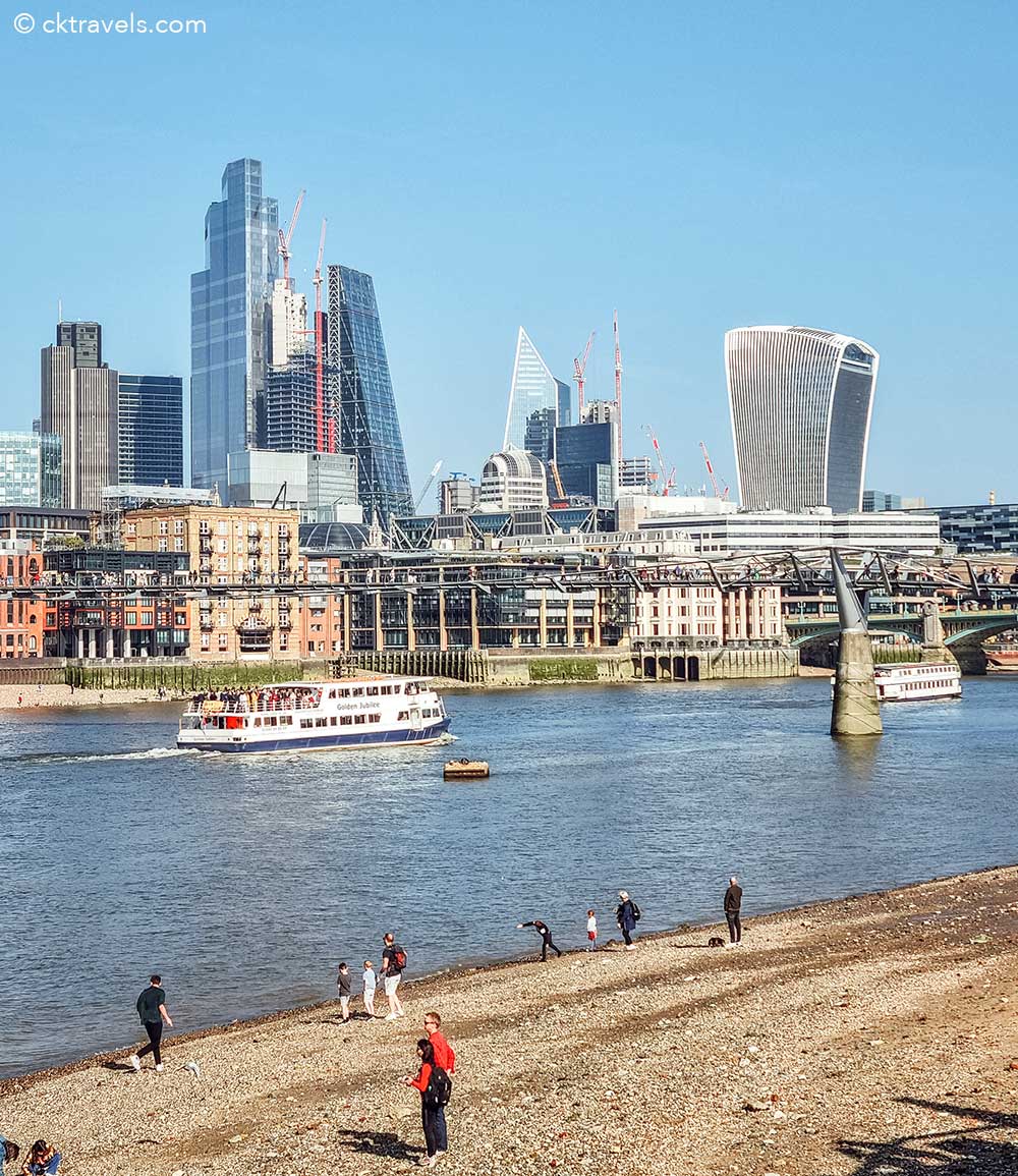 South Bank near Cannon Street station