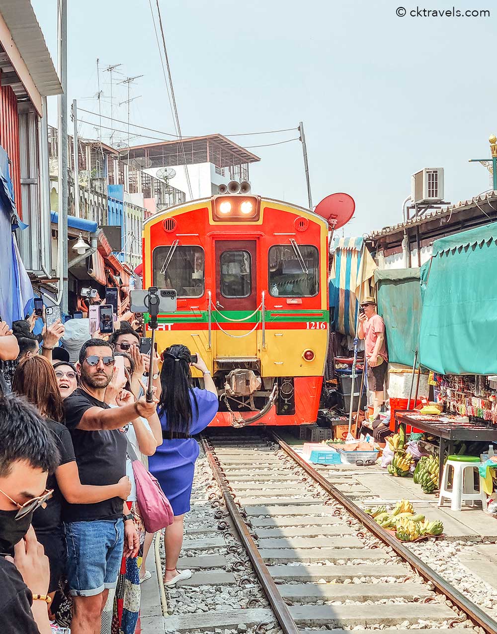 Maeklong Railway Market Bangkok