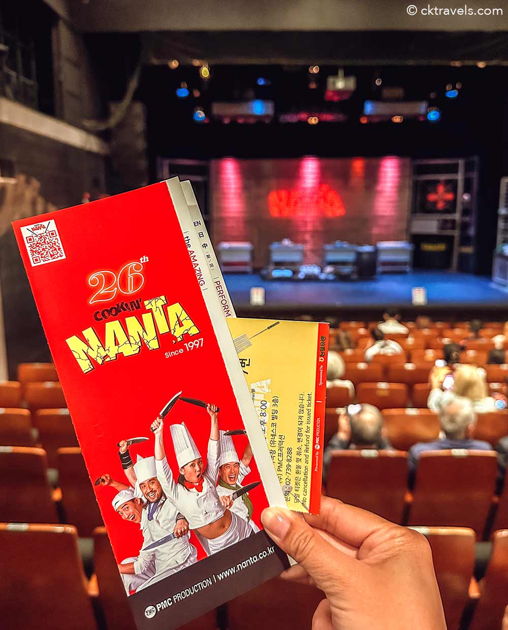 NANTA Theatre Cookery and Musical Show using Go City Seoul Pass