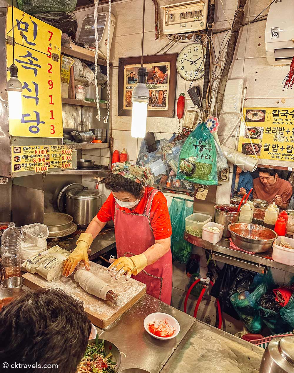 Kalguksu Alley Namdaemun Market Seoul