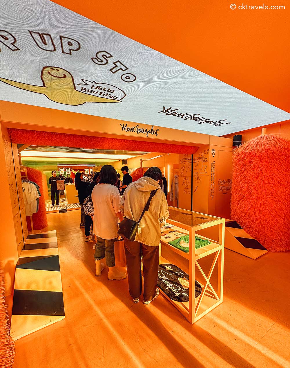 Mark Gonzales pop up store Seongsu-Dong / Seongdong-gu